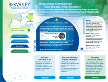 Tablet Screenshot of biovalley.com