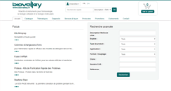 Desktop Screenshot of biovalley.fr