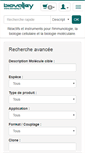 Mobile Screenshot of biovalley.fr